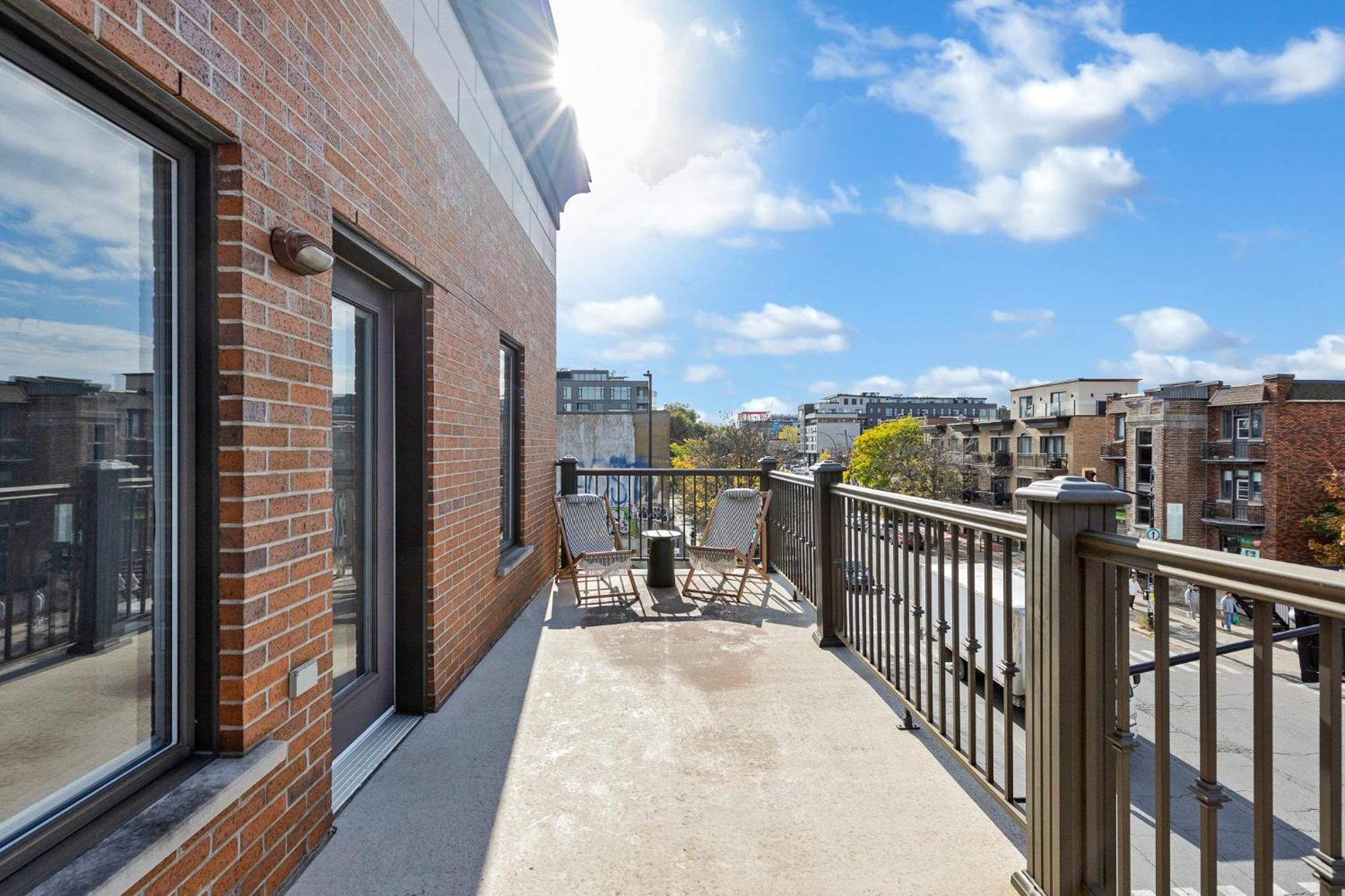 モントリオールLofts De La Petite Italieアパートメント エクステリア 写真